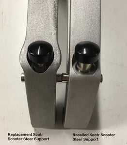 Xootr scooter steer support